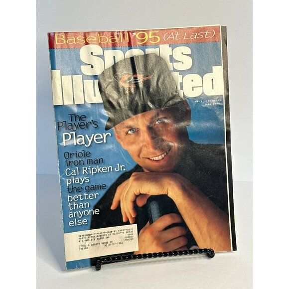 Sports Illustrated Baltimore Orioles Cal Ripken Jr 1995 MLB Baseball Magazine - Picture 1 of 5